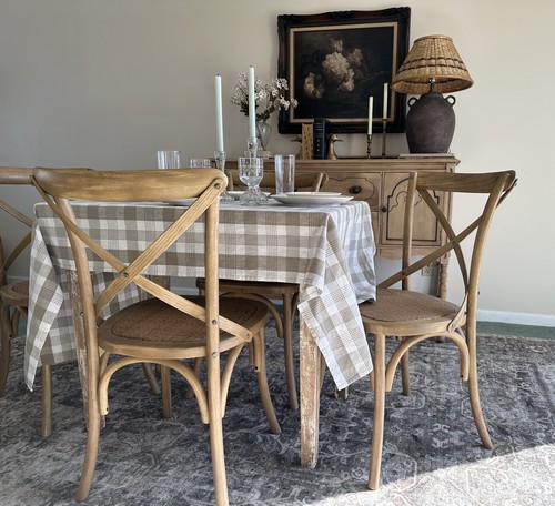 Franklin Back Farmhouse Chair (Set of 2)- AMH9500C-Dining Room